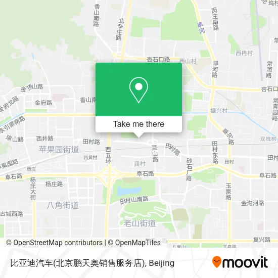 比亚迪汽车(北京鹏天奥销售服务店) map