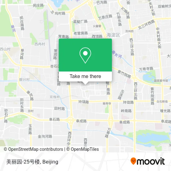 美丽园-25号楼 map