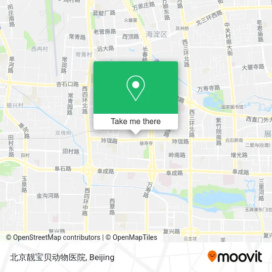 北京靓宝贝动物医院 map