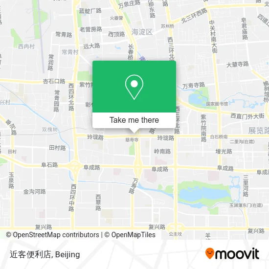 近客便利店 map
