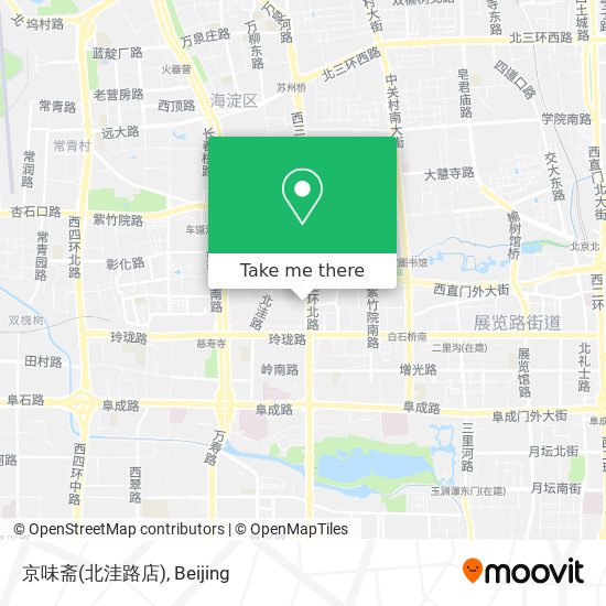 京味斋(北洼路店) map