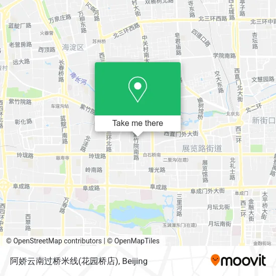阿娇云南过桥米线(花园桥店) map