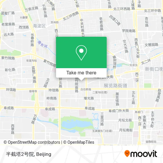 半截塔2号院 map