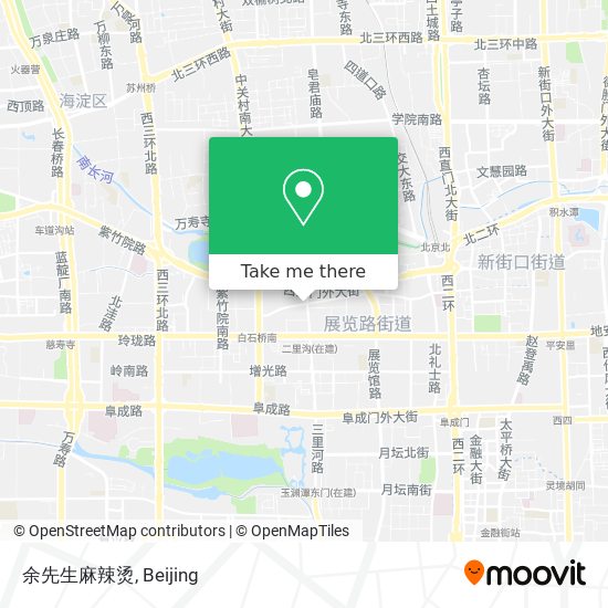 余先生麻辣烫 map