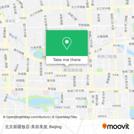 北京新疆饭店-美容美发 map