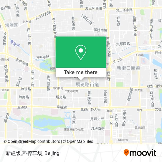 新疆饭店-停车场 map