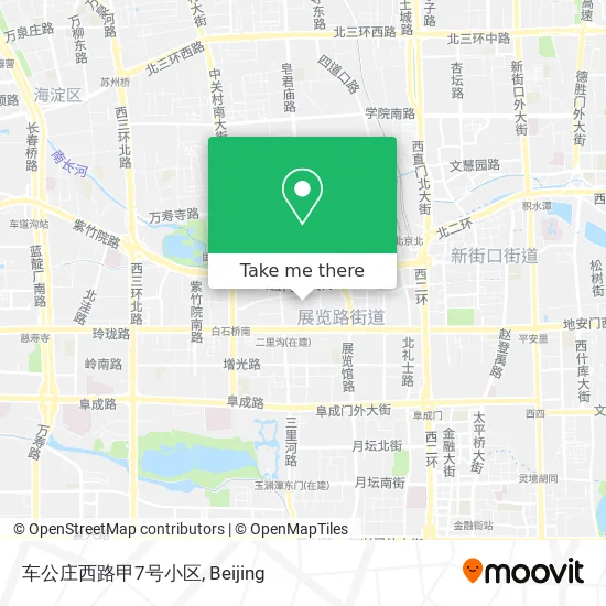 车公庄西路甲7号小区 map