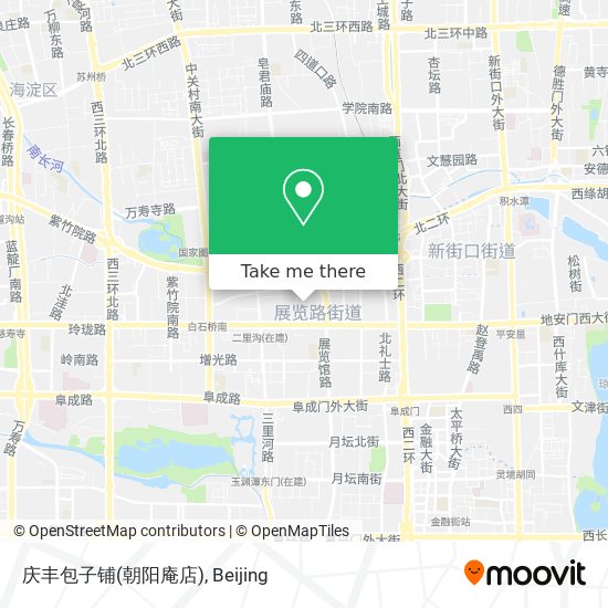 庆丰包子铺(朝阳庵店) map