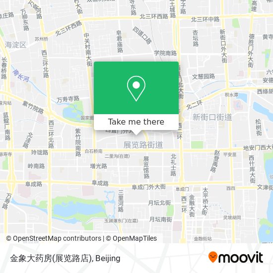 金象大药房(展览路店) map