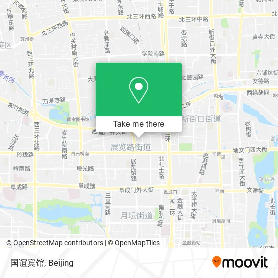国谊宾馆 map