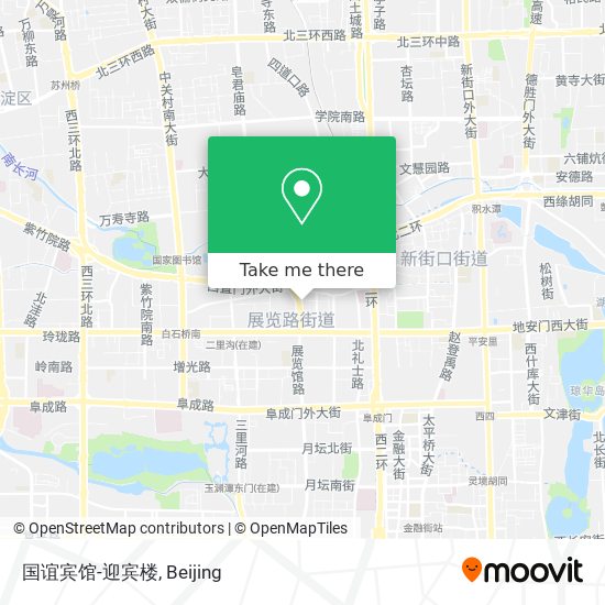 国谊宾馆-迎宾楼 map