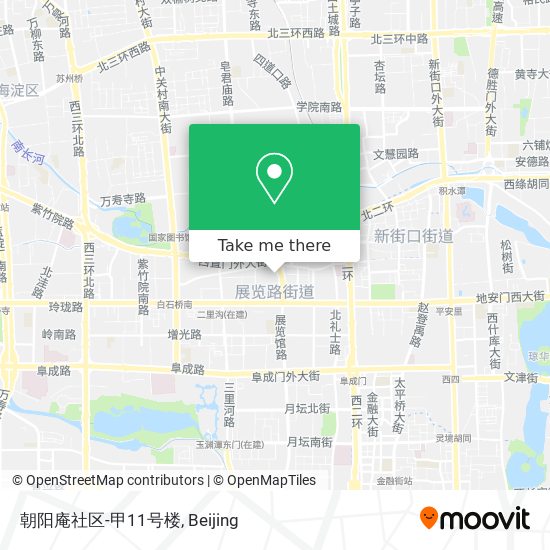 朝阳庵社区-甲11号楼 map