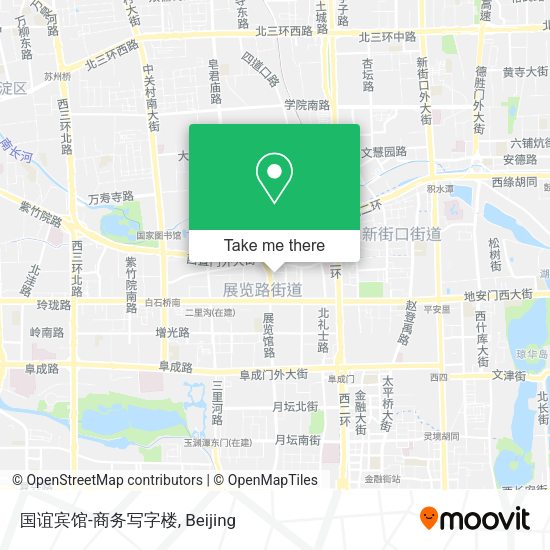 国谊宾馆-商务写字楼 map