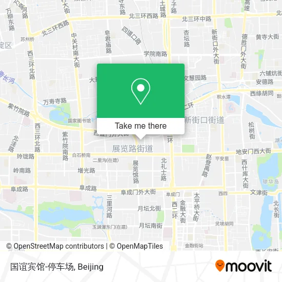 国谊宾馆-停车场 map