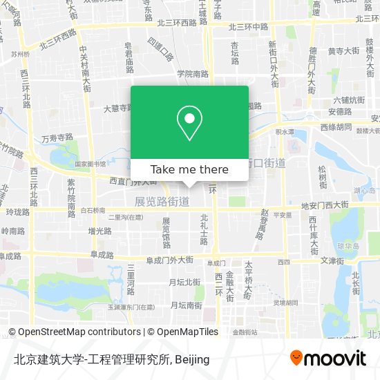 北京建筑大学-工程管理研究所 map