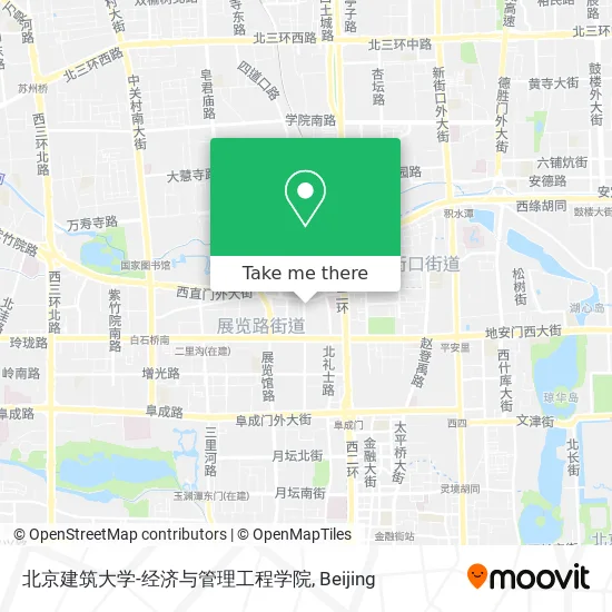 北京建筑大学-经济与管理工程学院 map