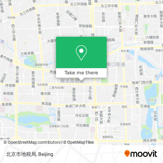 北京市地税局 map