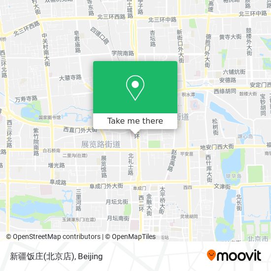 新疆饭庄(北京店) map
