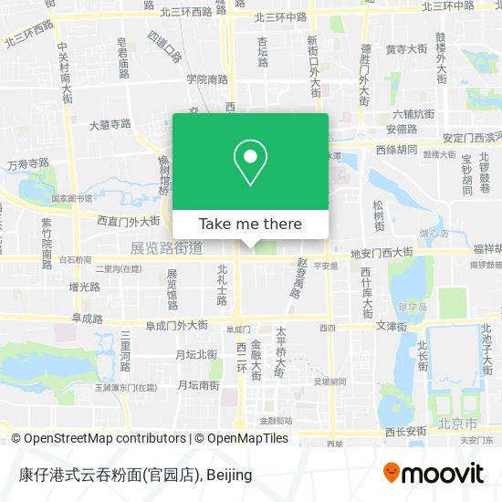 康仔港式云吞粉面(官园店) map