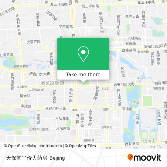 天保堂平价大药房 map