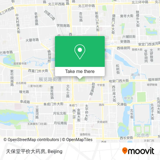 天保堂平价大药房 map