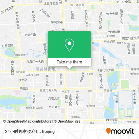 24小时邻家便利店 map