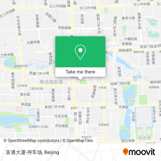 富通大厦-停车场 map