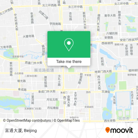 富通大厦 map