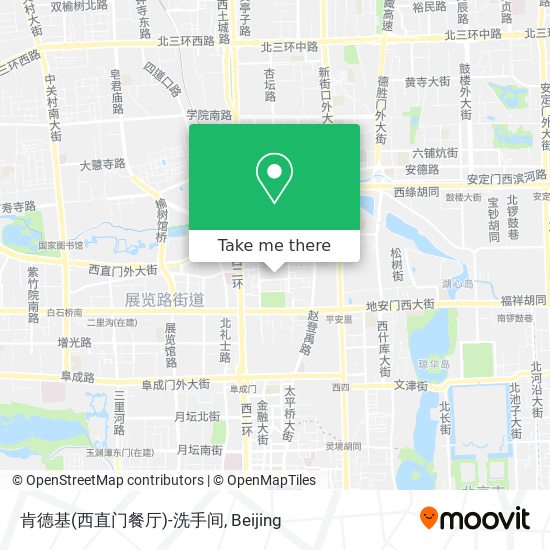 肯德基(西直门餐厅)-洗手间 map