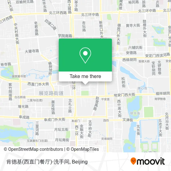肯德基(西直门餐厅)-洗手间 map