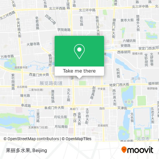 果丽多水果 map