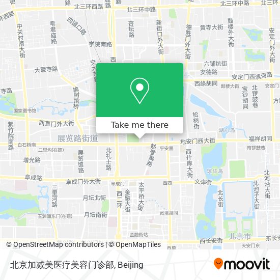 北京加减美医疗美容门诊部 map