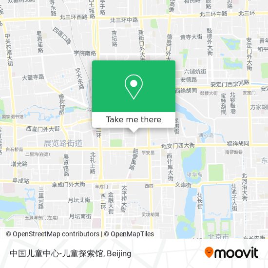 中国儿童中心-儿童探索馆 map