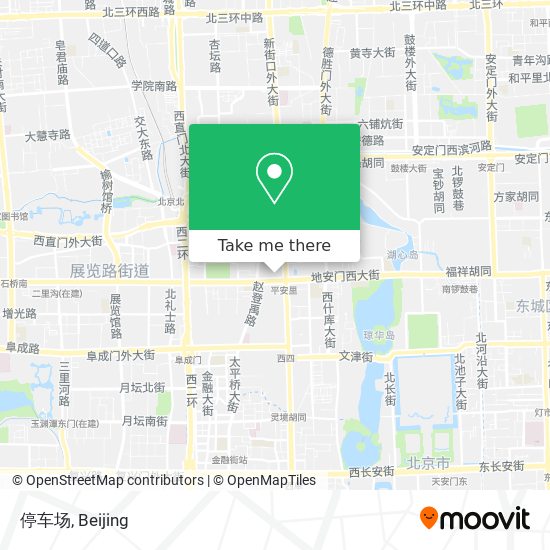 停车场 map