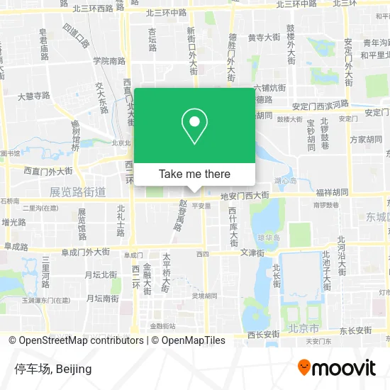 停车场 map