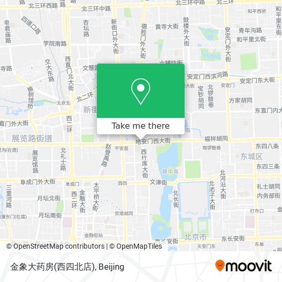 金象大药房(西四北店) map