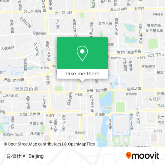 育德社区 map