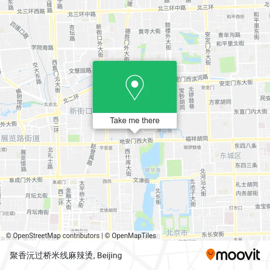 聚香沅过桥米线麻辣烫 map