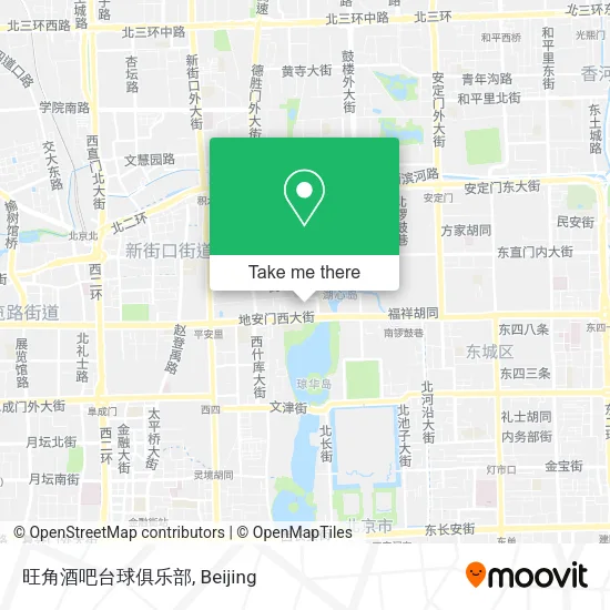 旺角酒吧台球俱乐部 map