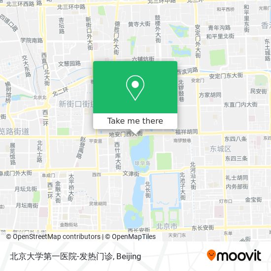 北京大学第一医院-发热门诊 map