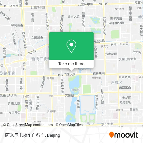 阿米尼电动车自行车 map