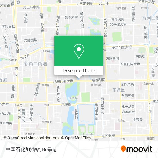 中国石化加油站 map