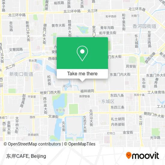东岸CAFE map