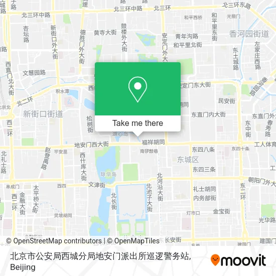 北京市公安局西城分局地安门派出所巡逻警务站 map