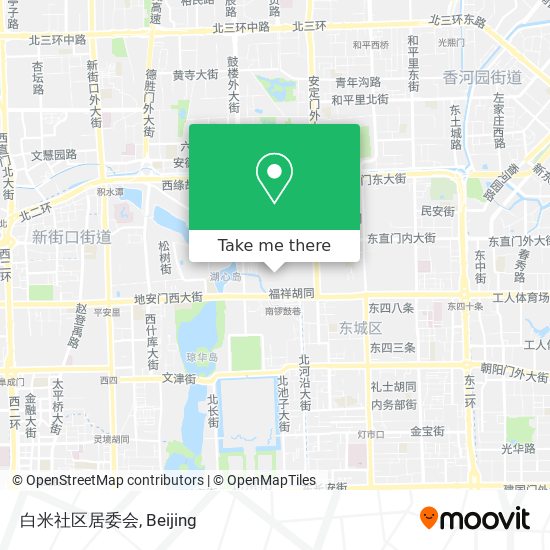 白米社区居委会 map