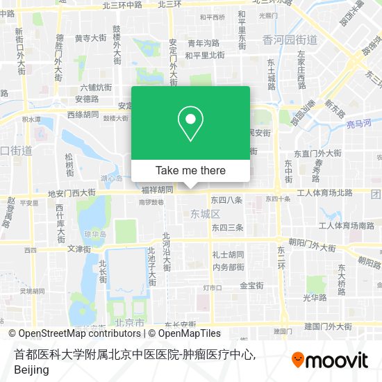 首都医科大学附属北京中医医院-肿瘤医疗中心 map