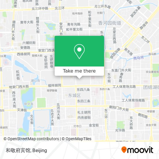 和敬府宾馆 map