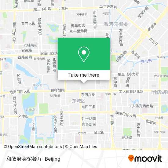 和敬府宾馆餐厅 map