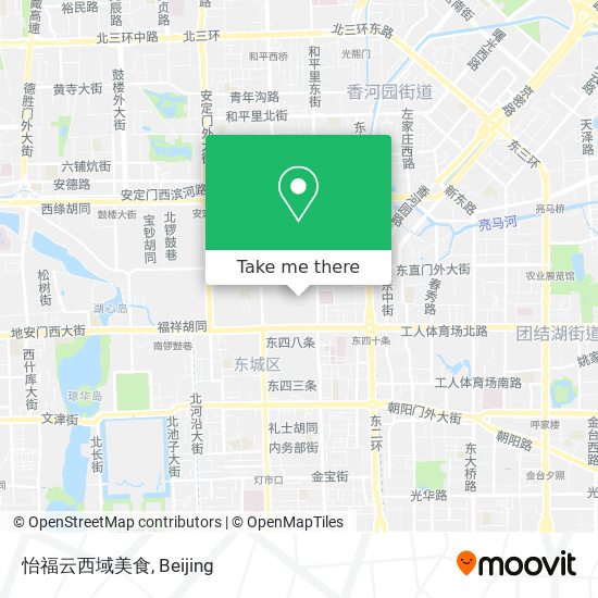 怡福云西域美食 map