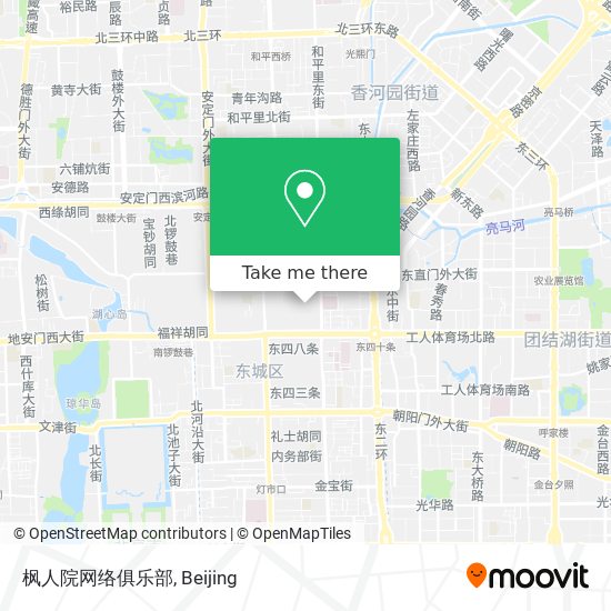 枫人院网络俱乐部 map